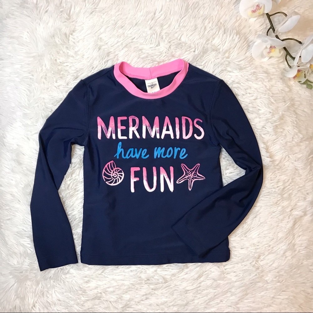 💦 Carter’s Girl Long Sleeves Swim Wear Top 💦